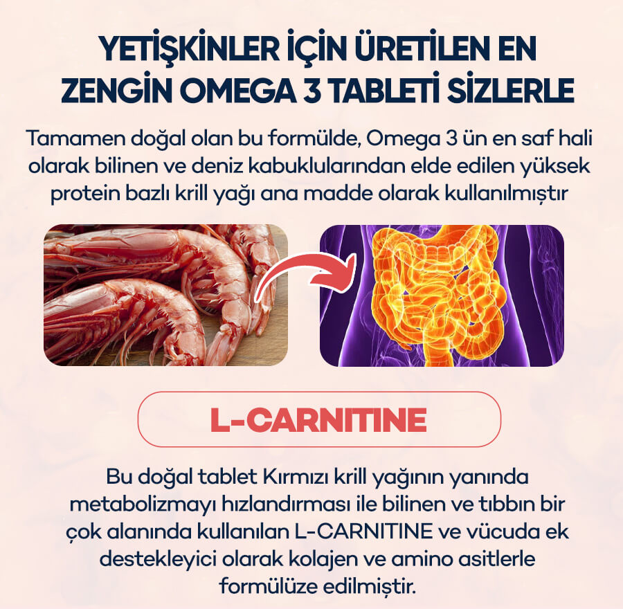 Kırmızı Omega-3 Kapsül - TR