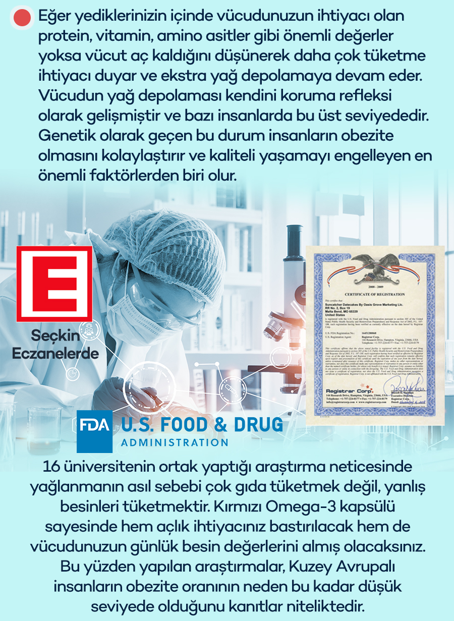 Kırmızı Omega-3 Kapsül - TR