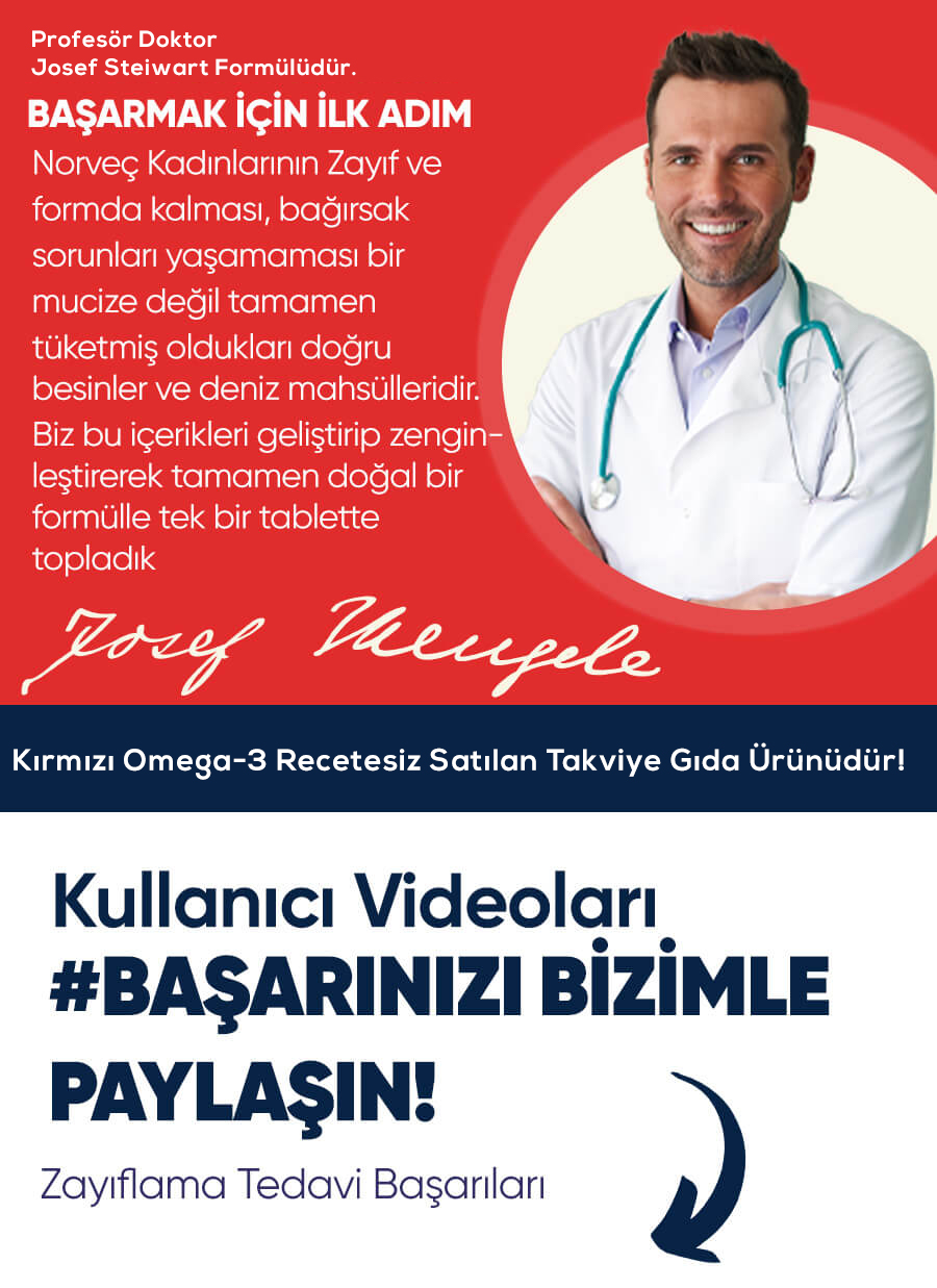 Kırmızı Omega-3 Kapsül - TR