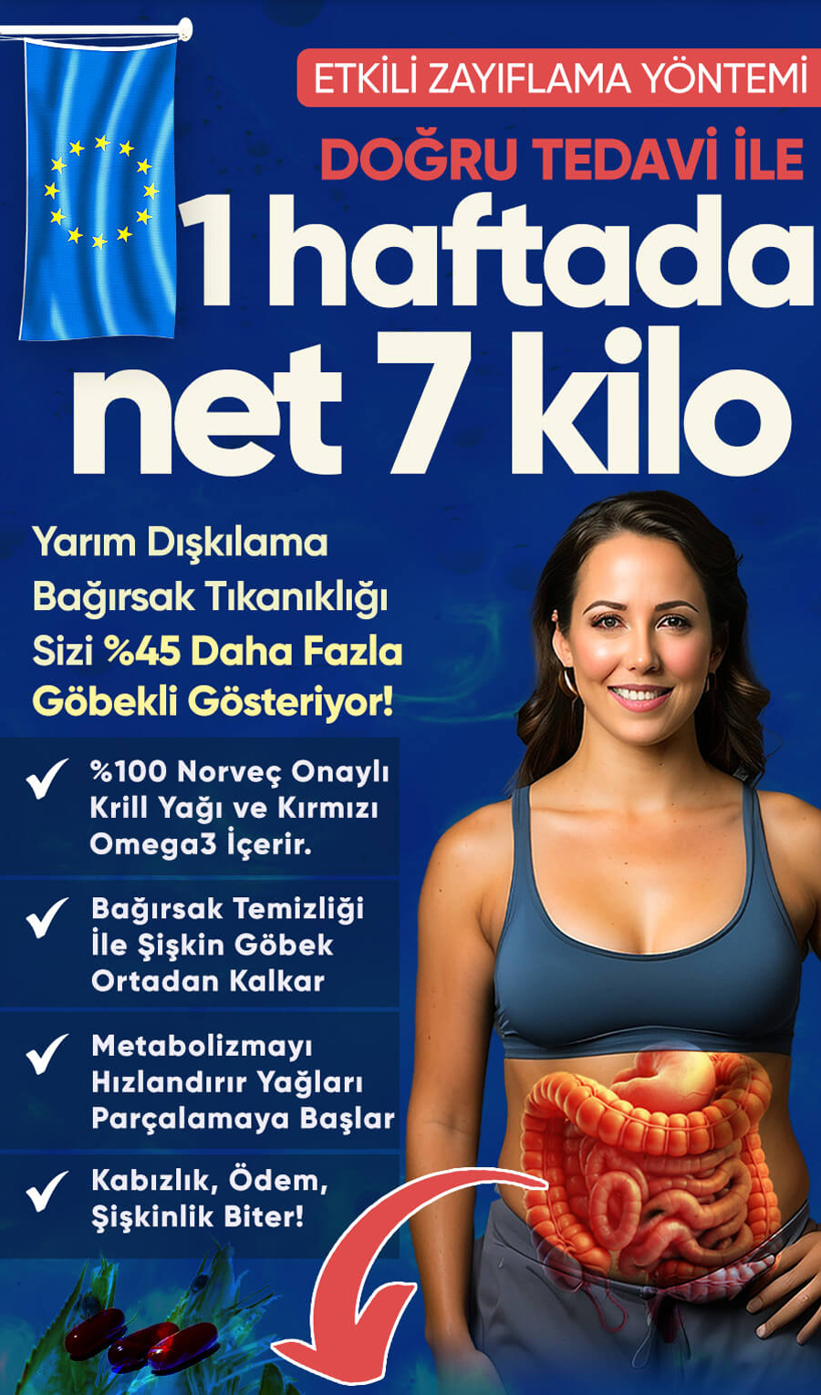 Kırmızı Omega-3 Kapsül - TR