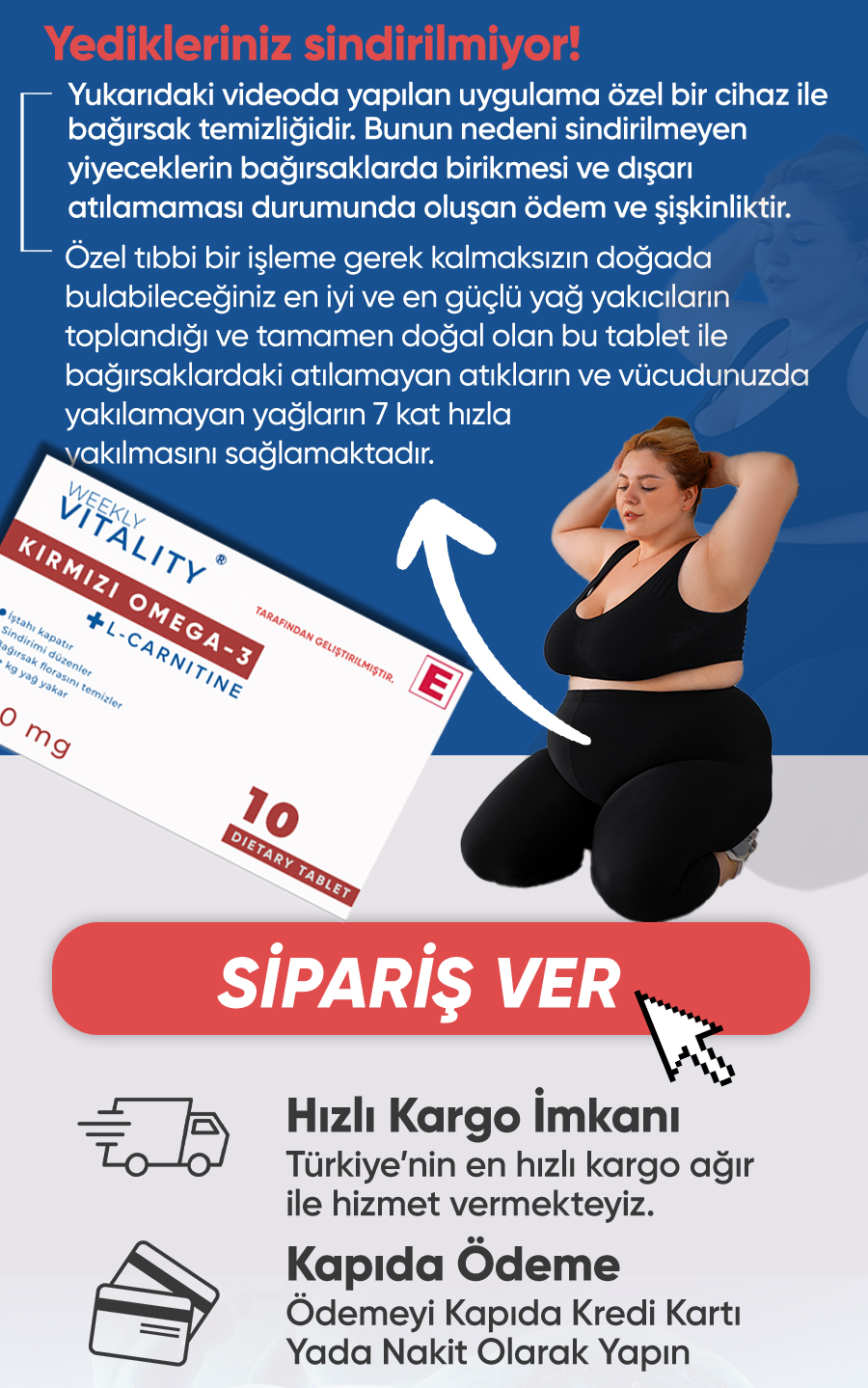 Kırmızı Omega-3 Kapsül - TR